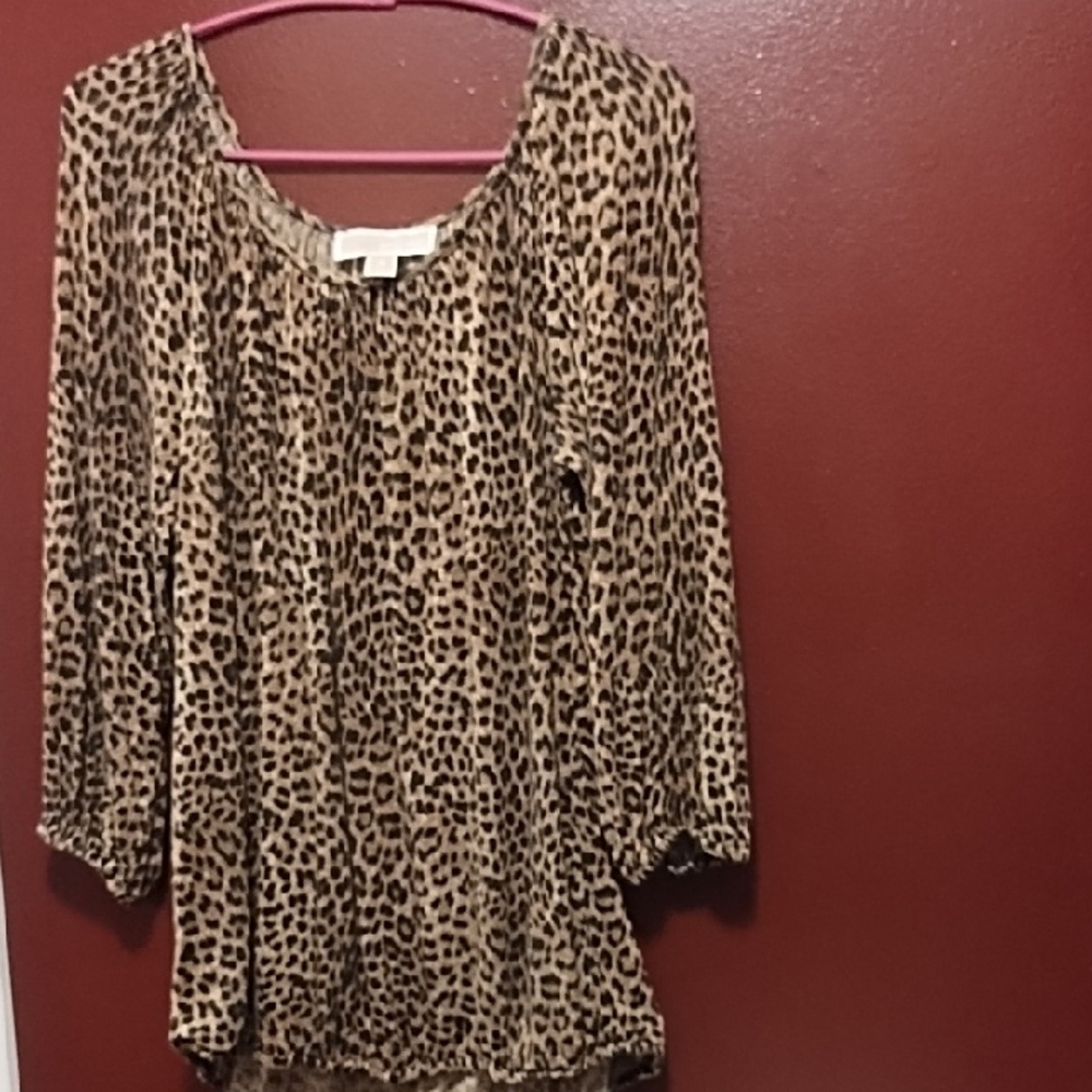 Michael Kors Animal Print Top